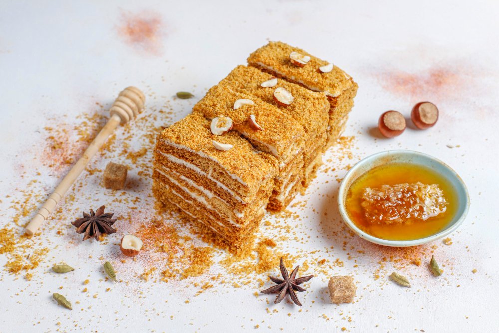 bee honey cake mix