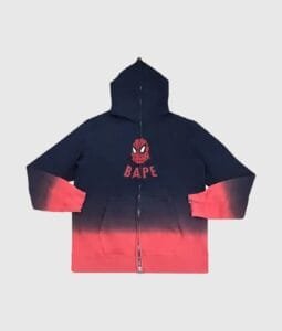 BAPE-×-Marvel-Comics-Sp5der-Man-Full-Zip-Hoodie-‘NavyRed-255x300