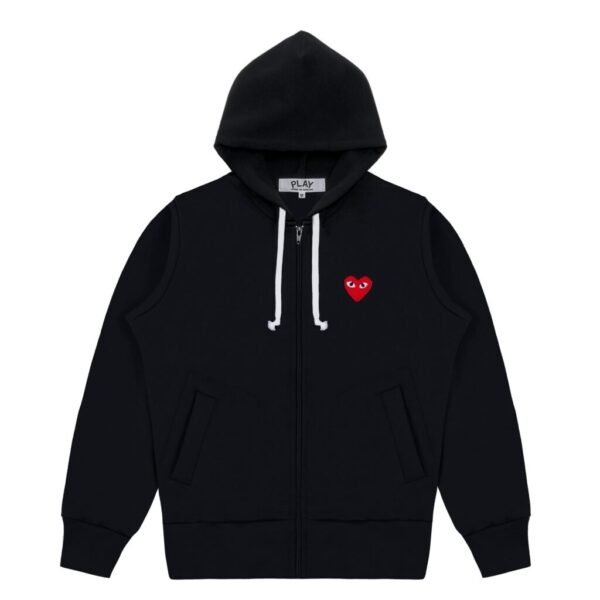 CDG Play Comme des Garçons Zipper Hoodie