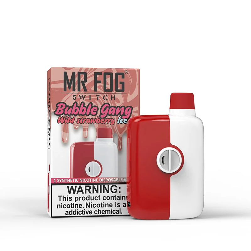 Mr Fog Bubble Gang Wild Strawberry Ice