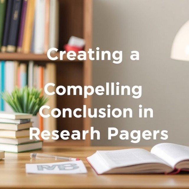 Strategies For Creating A Compelling Conclusion In Research Papers