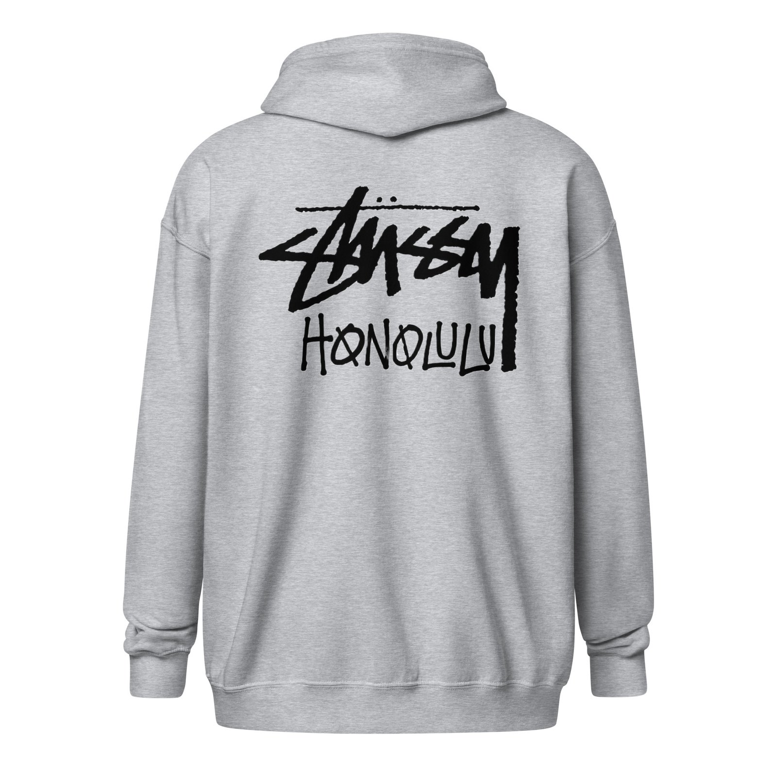 Unisex Stussy Honolulu fleece zip up hoodie4