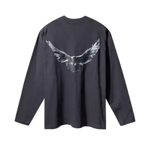 Yeezy Gap Balenciaga Dove Black Long Sleeve