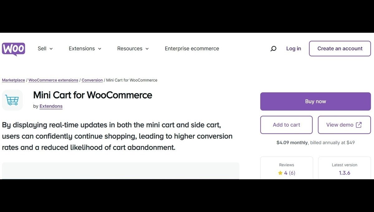 woocommerce minicart