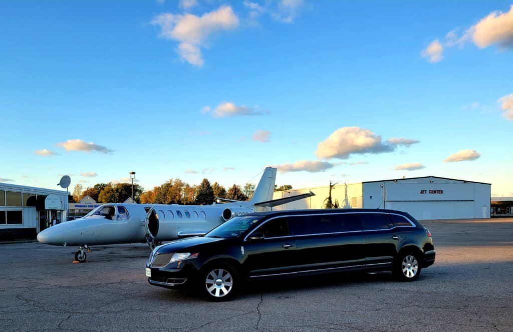 Prom limousine rental service