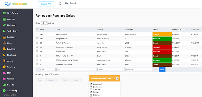 facility maintenance software