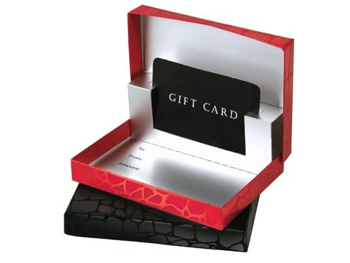 gift card boxes