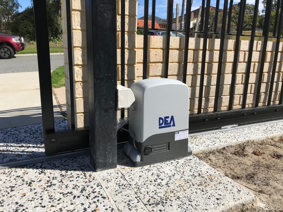 Sliding gate motors