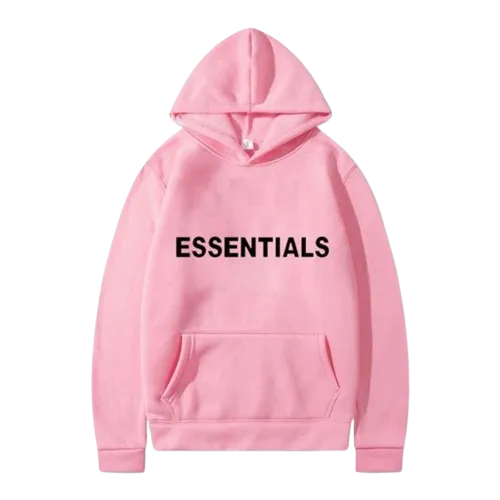 Black Essentials Hoodie