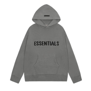 Black Essentials Hoodie